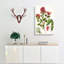 Aka. Rata Flowers - Wrapped Canvas Painting-55368763