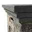 Foyer rectangulaire 50 000, en forme d'oxyde de magnésium, gris pierre, l 57,03 po x P 26,45 po P 17,3 h, sans assemblage requis