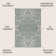 Truman Bohemian Medallion Textured Weave Teal/Gray Indoor/Outdoor Rug