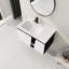 Meuble-lavabo mural flottant 36 po avec lavabo en céramique 36 po