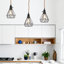 Herblain 3 - Light Kitchen Island Bulb Pendant with Rope Accents