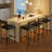 25.5 Inches Upholstered Bar Chairs with Back-1142643252-1142643249