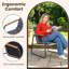 3 PCS Patio Bistro Set with Cushions & Tempered Glass Coffee Table for Balcony, Lawn