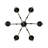 Decourcey 6 - Light Dimmable Empire Chandelier