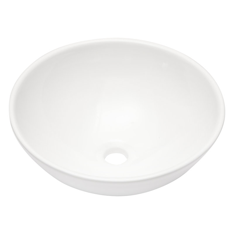 16"X16"  Ceramic Round Vessel Bathroom Sink