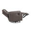 Fauteuil inclinable et pivotant en cuir 1pc-2048444454