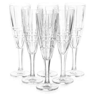 Hawkinge 180ml Crystal Flute Set