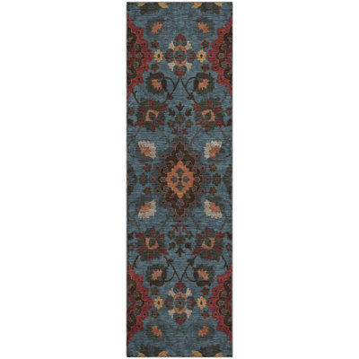 Premium Machine Washable Corum AMF1002 Oriental Rug