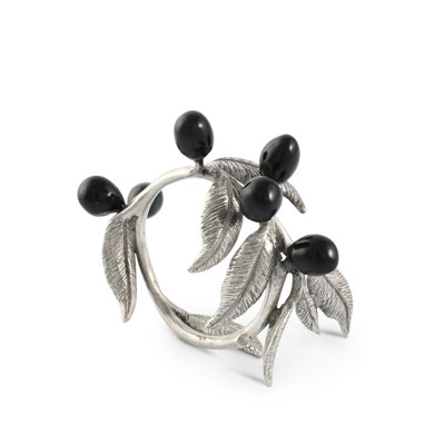 Olive Metal Napkin Ring