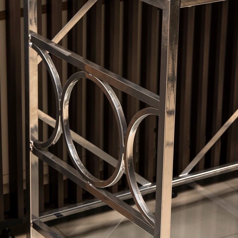 Console 33,46 po Jaxxon, Chrome