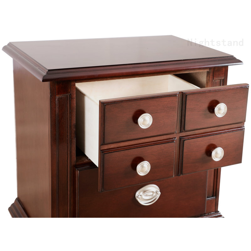 Table de chevet moderne, table de chevet avec pieds de soutien uniques