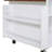 Farmhouse Kitchen Island Cart With Drop Leaf-669282984