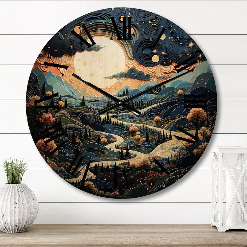 Horloge murale Rangely, Petit