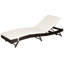 Chaise longue de patio Outsunny