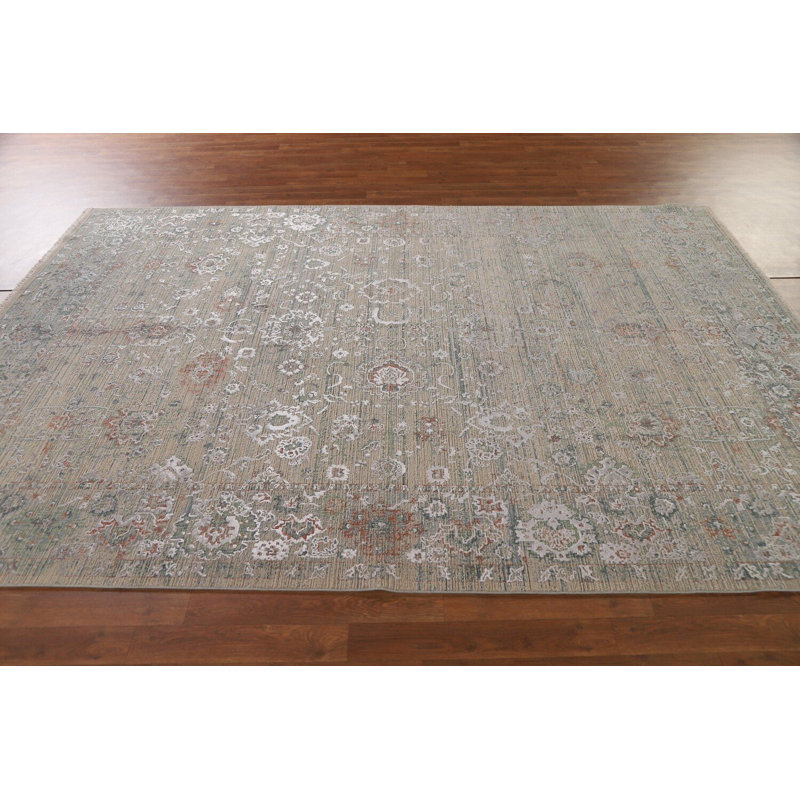 Tapis traditionnel turc sculpté traditionnel 6 x 9