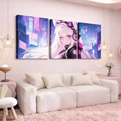 3 Piece Wrapped Canvas Print