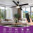 Scottsville 52 Inch Modern Ceiling Fans with Light and Remote-94482047