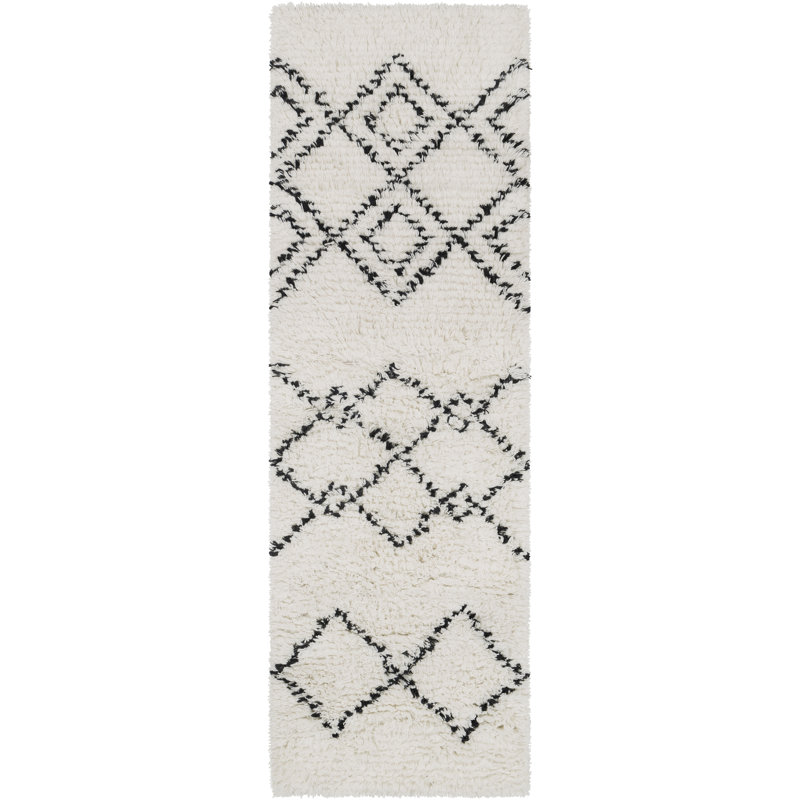 Saidais Wool Indoor Rug, Runner 2'6" x 8'