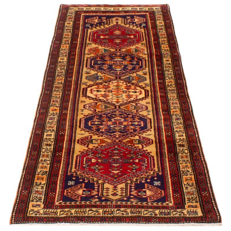 Konya Anatolian Beige Rug 3'8" x 9'5"