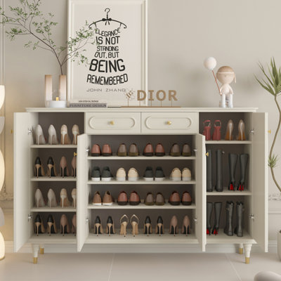 Rangement à chaussures romantique de style américain