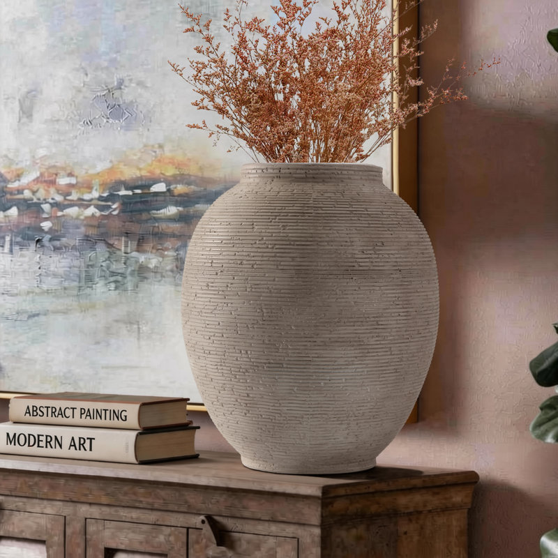 Vase en terre cuite rustique 12,99 po