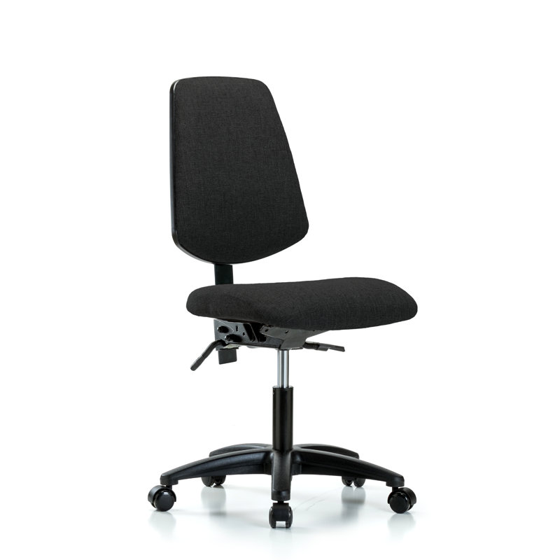 Task Chair, Casters, Black