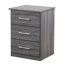 Table de chevet 3 tiroirs Seniz -314937021