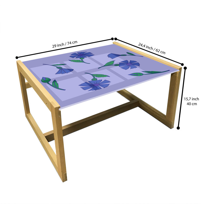 Iro Sled Coffee Table, 62cm H x 74cm W x 40cm D