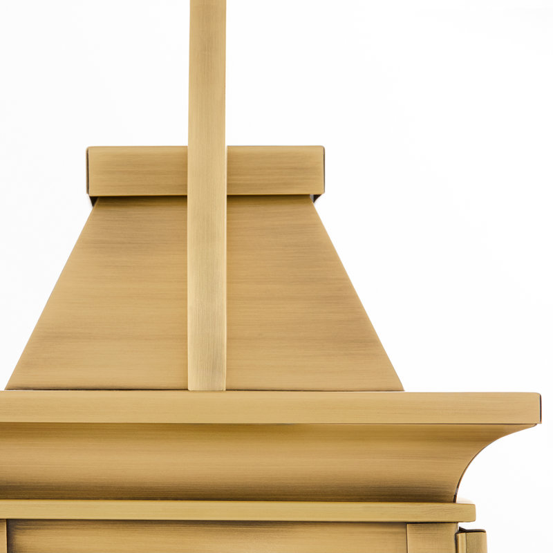 Concord Solid Brass Flush Mounted Sconce