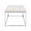 Table basse à base ouverte