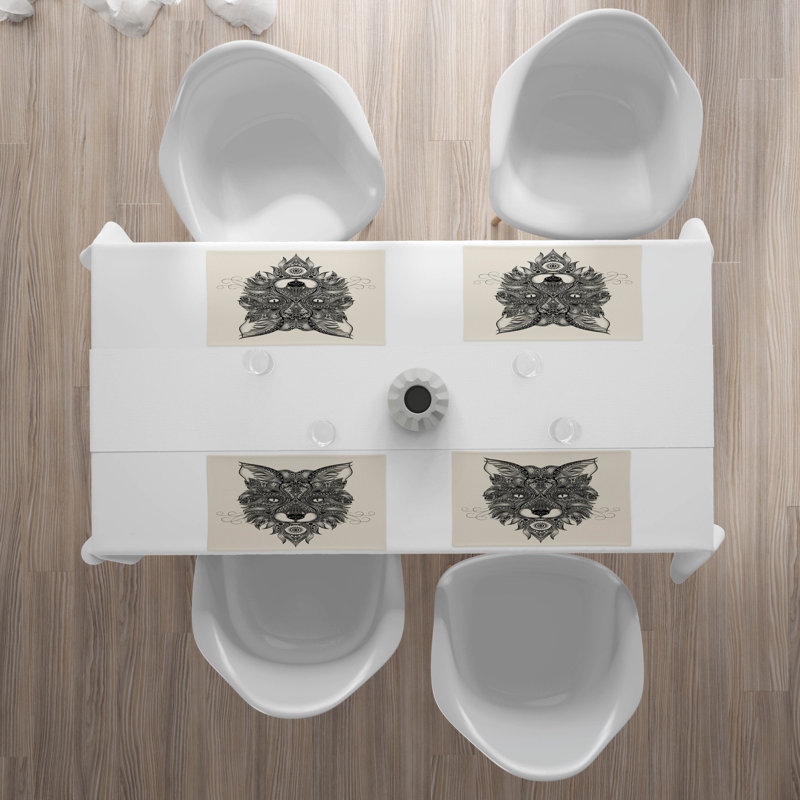 Polyester Animals/Nature Rectangle Placemat