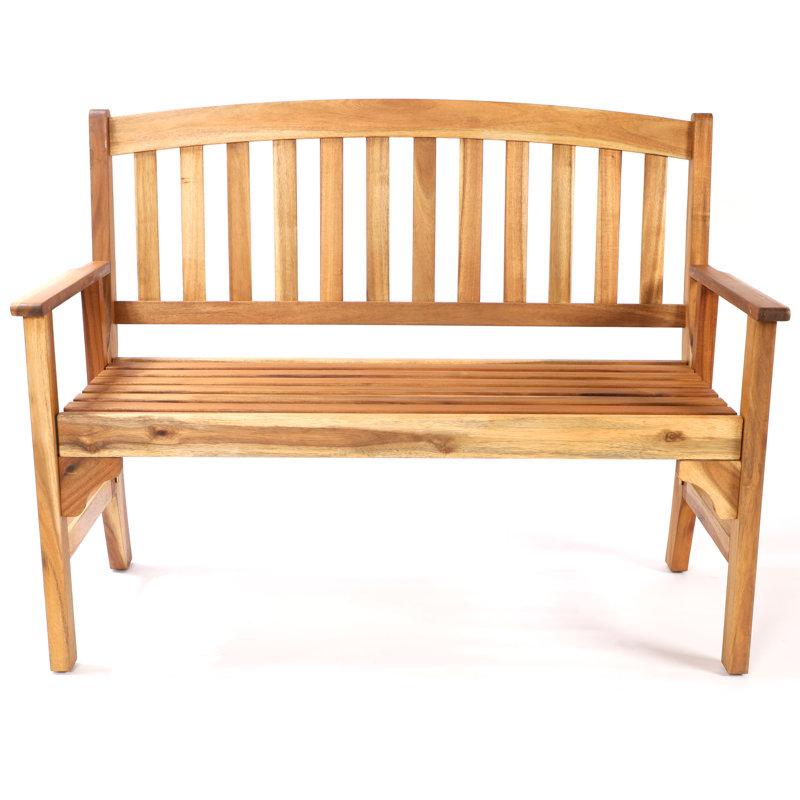 Kjetil Solid Wood Acacia Outdoor Bench