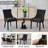 Linen Upholstered Solid Wood Dining Chairs (Set Of 2)-1677507606-1677507607