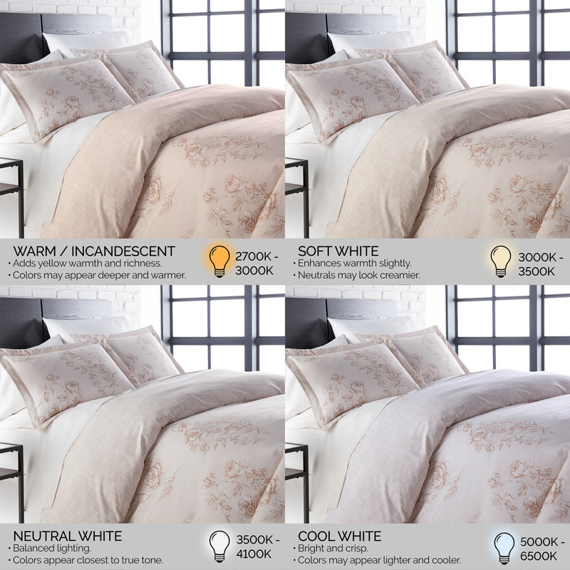 Harmony Collection Microfiber Reversible Duvet Cover Set, King/California King Duvet Cover + 2 Shams, Taupe