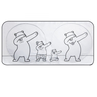 Pare-brise voiture Dancing Bears