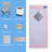Fulocseny 1 - Person Traditional Steam Sauna with Remote Control-92861252