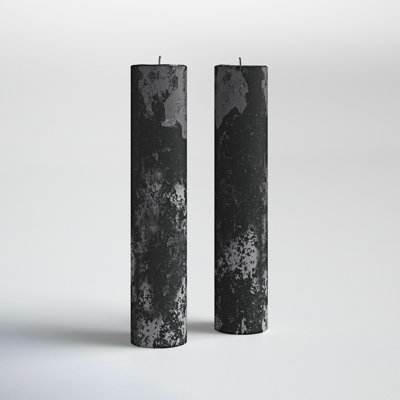 Unscented Pillar Candle