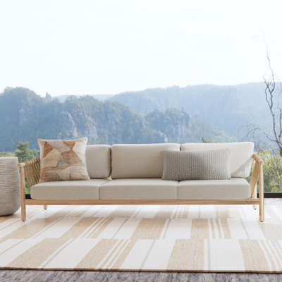 Leo Teak Outdoor Sofa