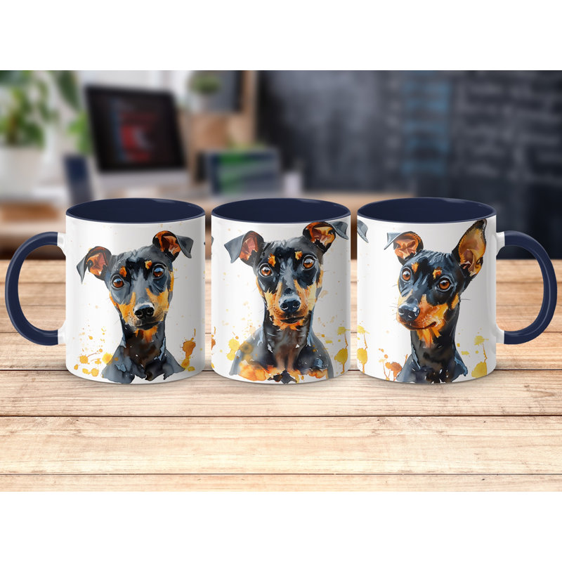 Mug, 3, Navy
