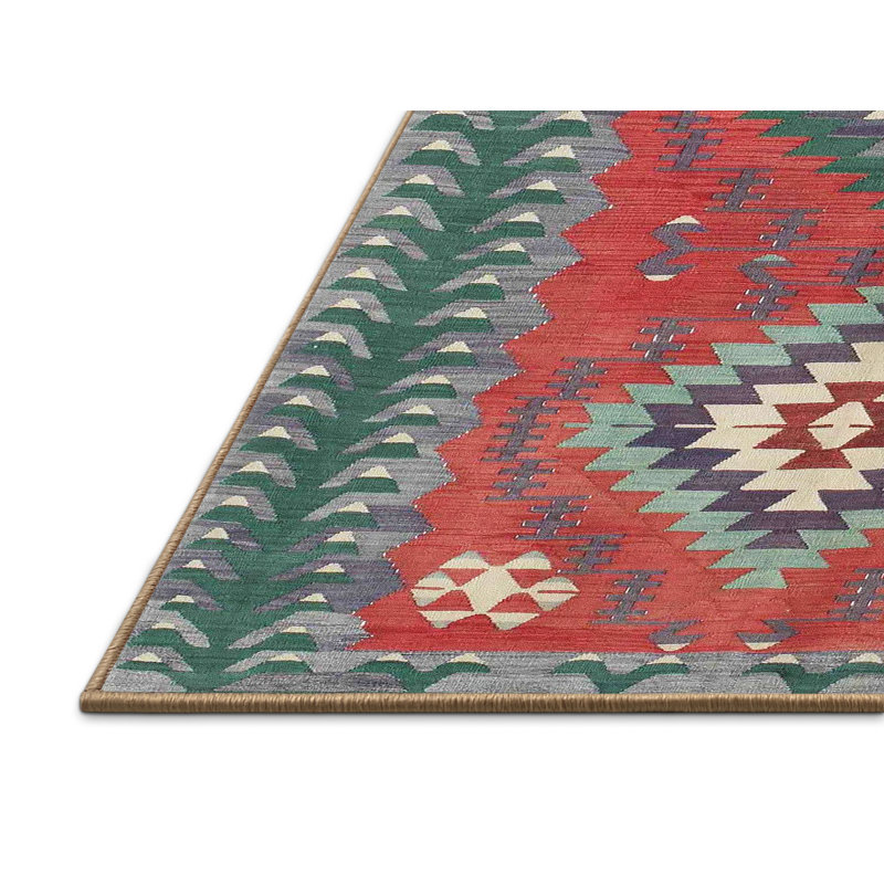 Southwestern Indoor Rug, Rectangle 5' x 7'