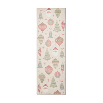 Abstract Flatweave Area Rug