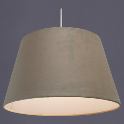19cm H Velvet Empire Lamp Shade ( Uno )