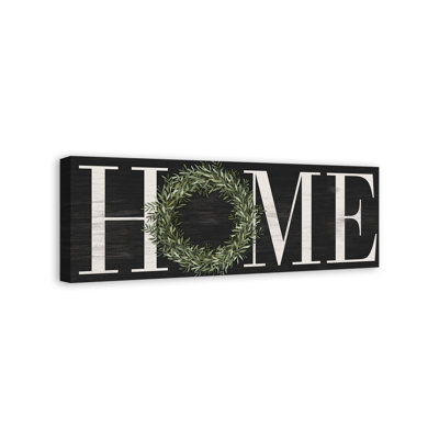 Couronne de maison sur toile