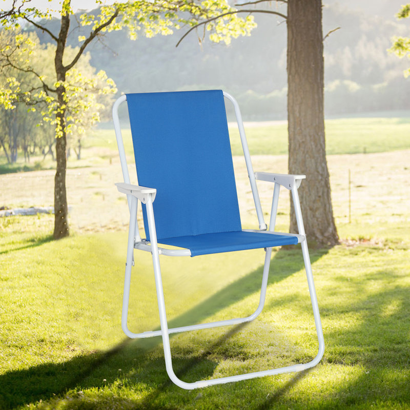 Chaise de plage en fer Oxford