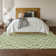 Premium Machine Washable Cerrito Green Rug