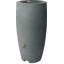 Tonneau cylindrique en plastique pour la collecte de l'eau de pluie Athena-31103801-31103800