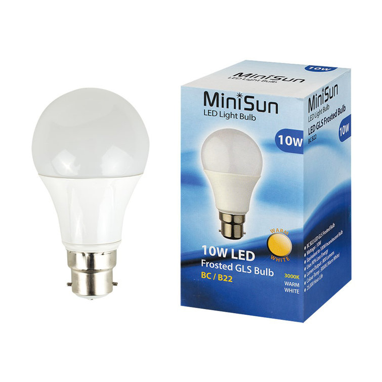 Equivalent GLS BA22d/Bayonet Cap LED Bulb
