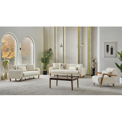 Svelsin 3- Piece Living Room Set
