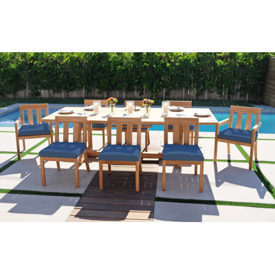 Chatsworth 9 Piece Dining Set With 42" Expansion Table