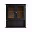 Armoire de salle de bain murale au-dessus de la toilette Armoire de rangement murale Armoires à pharmacie en bois-859017708